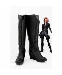 Captain America Civil War Black Widow Cosplay Boots