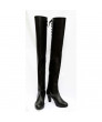 NieR:Automata 2B YoRHa No. 2 Type B Black PU Cosplay Boots