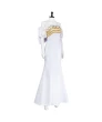 Sailor Moon Tsukino Usagi White Queen Dress Cosplay Costume