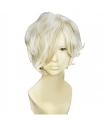 Touken Ranbu Gokotai Cosplay Hair Wig Short Wavy Anime Styled Wig