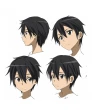 Sword Art Online Kirito Cosplay Hair Wig 