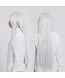 Cosplay Wig Inuyasha Inu Yasha Long Straight White Party Wigs 100 cm