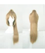 Gintama Okita Sougo Blonde Long Straight Cosplay Wig
