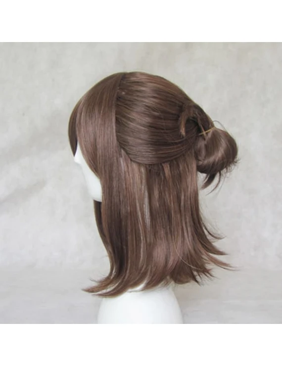 Hakuouki Okita Souji Short Brown Cosplay Wig