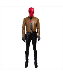 Batman Jason Todd PU leather Cosplay Costumes