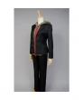 Danganronpa Makoto Naegi Uniform Black Top Hoodies Pants For Men Anime Cosplay Costumes