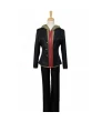 Danganronpa Makoto Naegi Uniform Black Top Hoodies Pants For Men Anime Cosplay Costumes