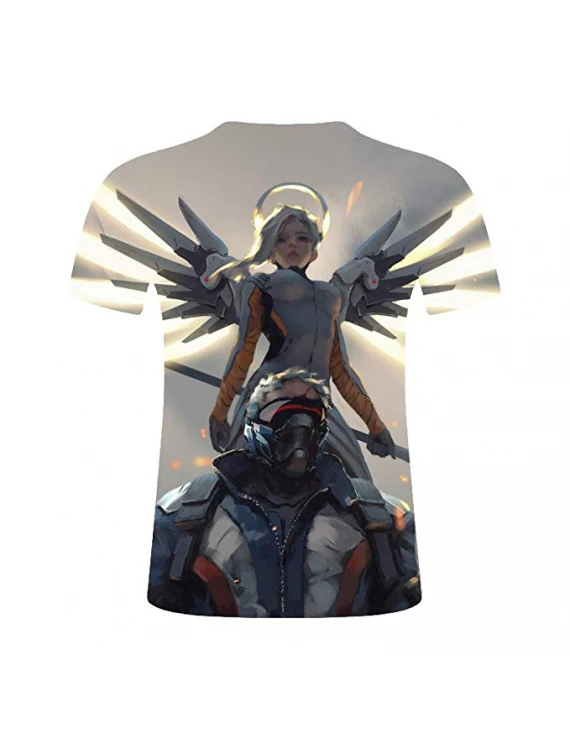 Overwatch Full 3D Printed Short Sleeved T shirt