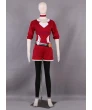 Pokemon GO Rose-Carmine Women's Junior Female Trainer Cosplay Costume