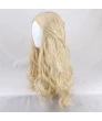 The Hobbit Galadriel Artanis Nerwen Light Gold Long Cosplay Wig