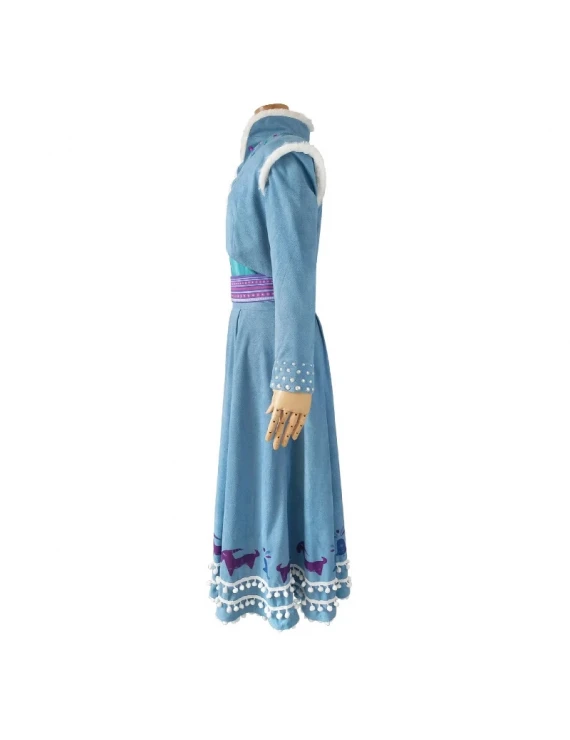 Frozen II Anna Long Skirt Cosplay Costume
