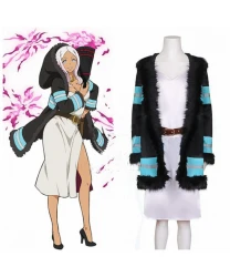 Fire Force Princess Hibana Cosplay Costume