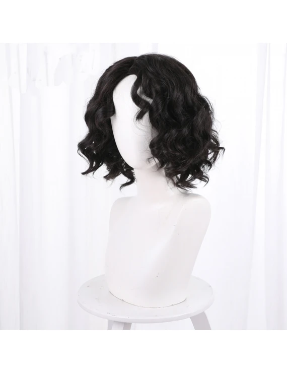 Encanto Mirabel Madrigal Black Short Curly Style Cosplay Wig Encanto Mirabel Madrigal Black Short Curly Style Cosplay Wig