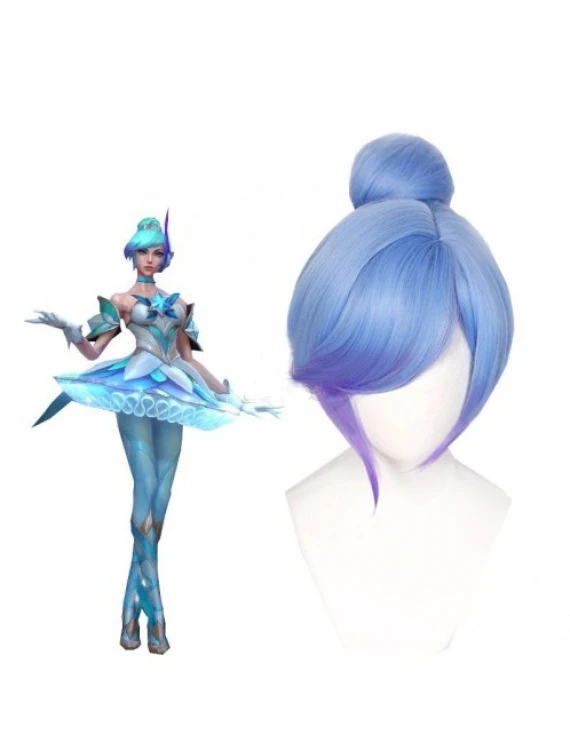 League of Legends Star Guardian Orianna Cosplay Wig
