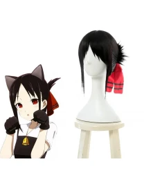 Kaguya-sama: Love is War Kaguya Shinomiya Black Styled Cosplay Wig