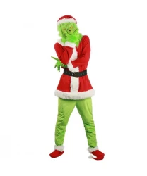 The Grinch Santa Suit Grinch Anime Cosplay Costumes