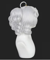 helltaker pandemonica white Styled cosplay wig